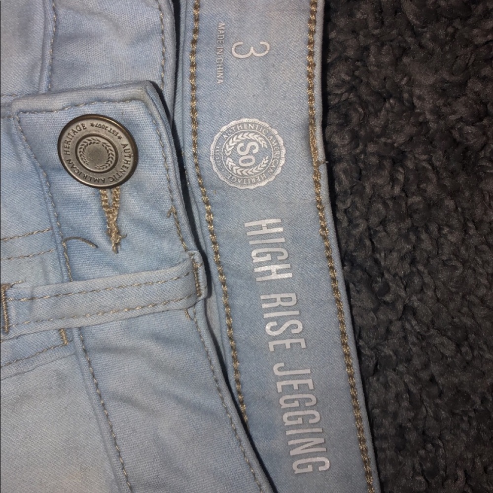 WHITE WASHED JEGGINGS